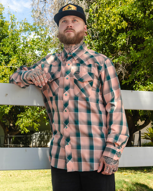 THE PLEASANTON BAMBOO LONG SLEEVE BUTTON UP - MENS
